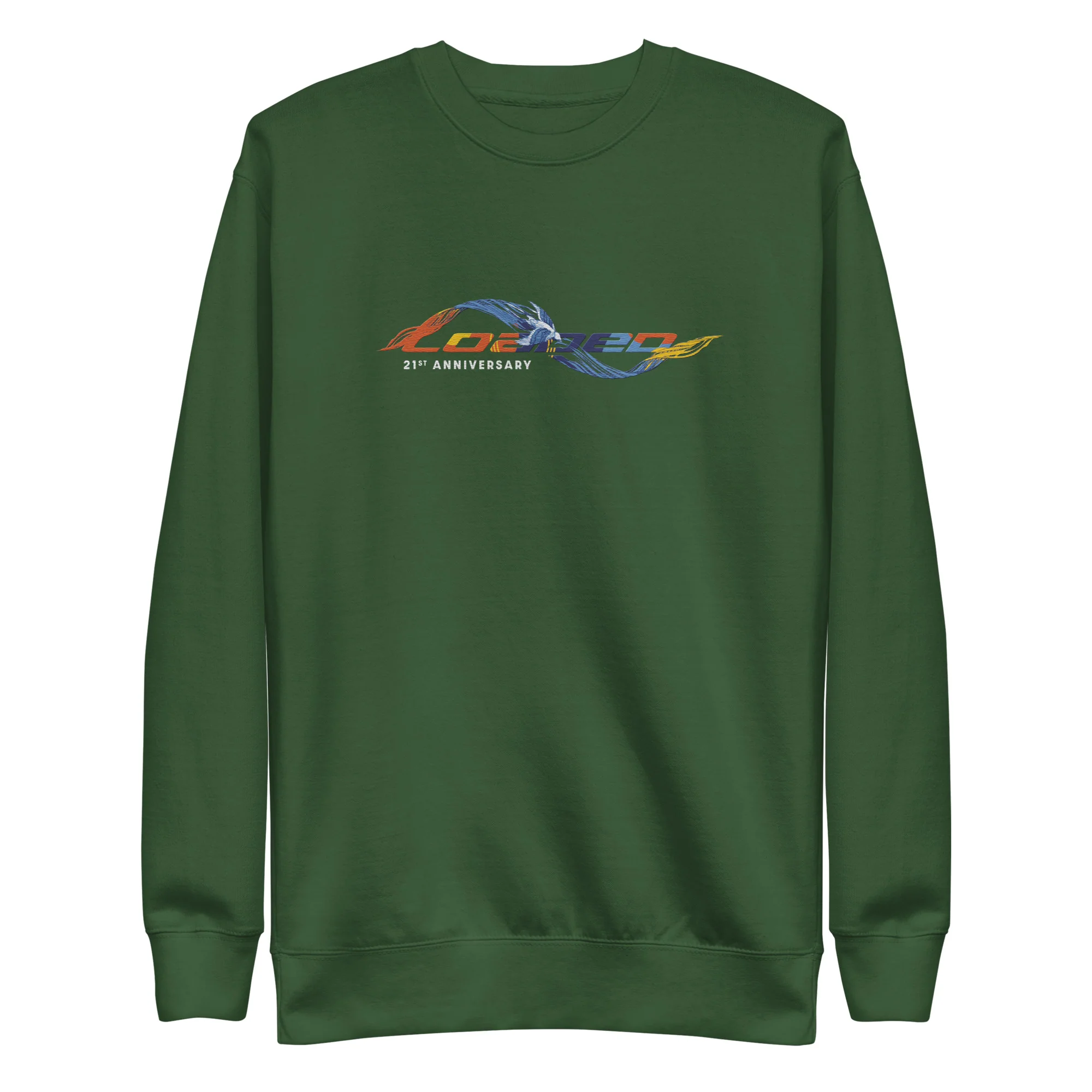 Loaded 21-Year Anniversary Embroidered Sweatshirt